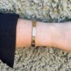 Bracelete Trevo com Micro Zircônias Banho Dourado - Image 2