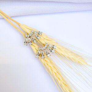 Brinco Ear Cuff Com Cristais e Zircônias Banho Branco