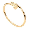 Bracelete Prego Cravejado Banho Dourado - Image 2