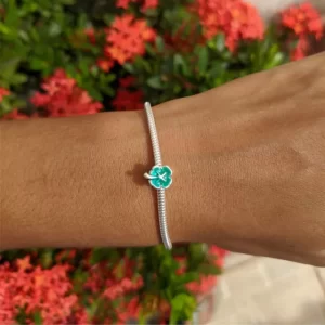 Berloque Trevo Prata 925