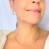 Choker Cartier com Pérolas Banho Dourado - Image 2