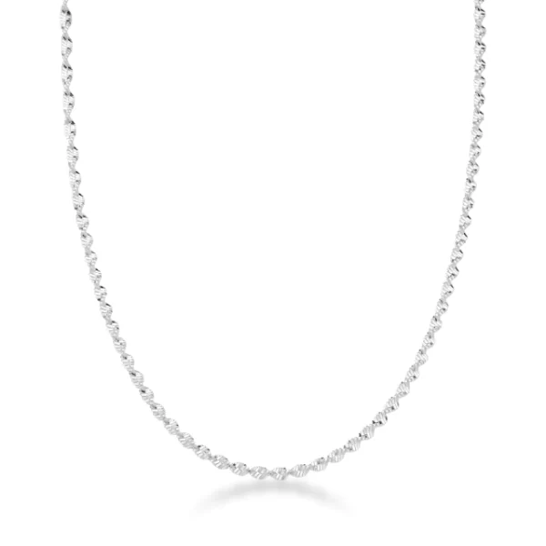 Choker Laminada Fio Retorcido Prata 925 - Image 2