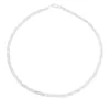 Choker Fio Laminado Trançado Prata 925 - Imagem 2