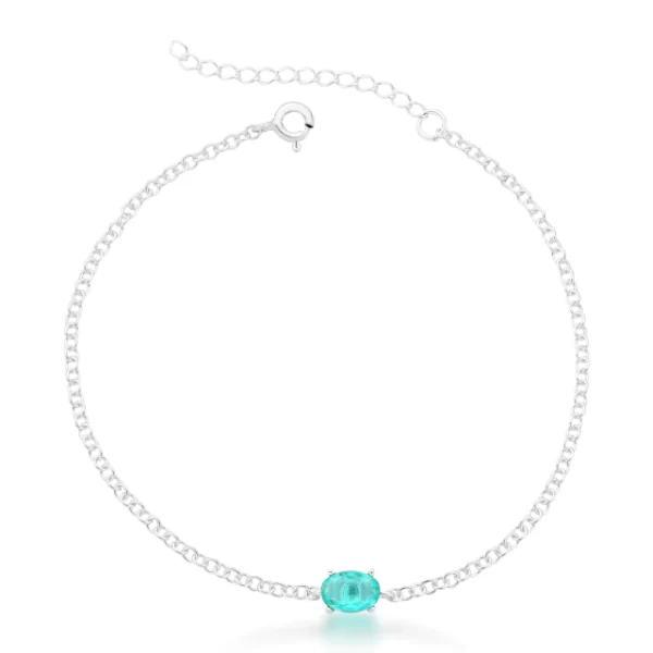 Pulseira Oval Turmalina Prata 925 - Image 2