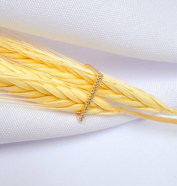 Anel com Micro Zircônias Banho Dourado - Image 2
