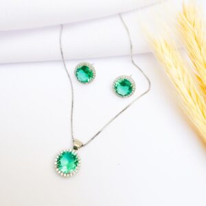 Conjunto Redondo Esmeralda Fusion Banho Branco