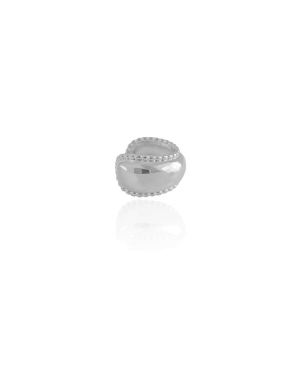 Piercing Liso Bolinhas Banho Branco - Image 2