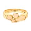 Bracelete Geométrico com Cristais Banho Dourado - Imagem 2