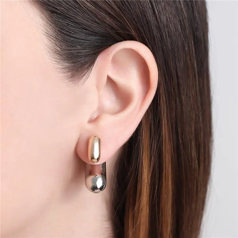 Brinco Ear Jacket Liga Especial com Forro Duo Gold